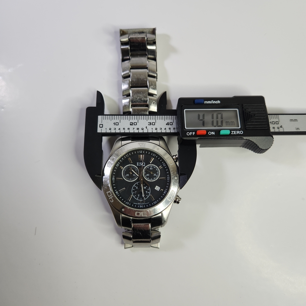 ESQ MOVADO Watch Stainless Steel Chronograph Watch - Picture 13 of 15